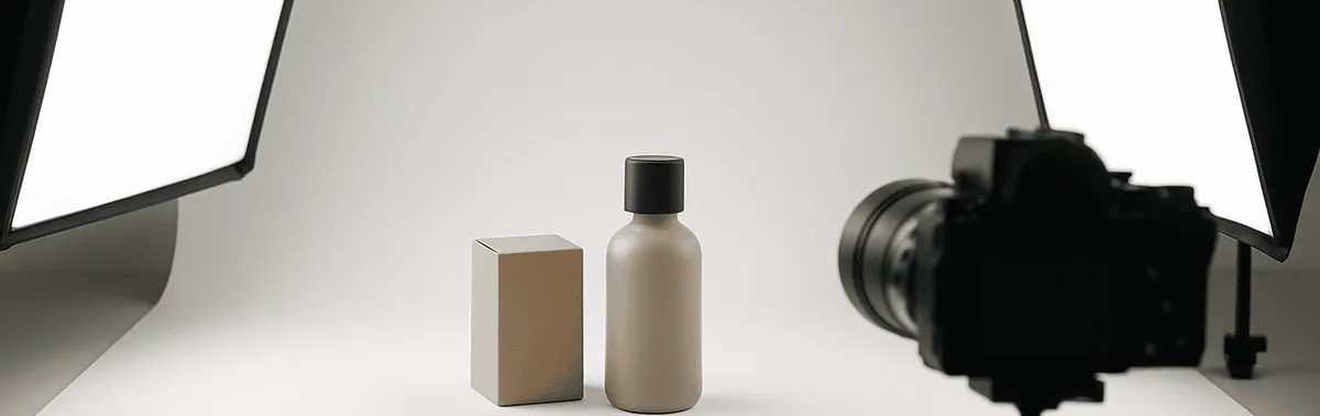 Packshot Fotografie im Studio: Produkt freigestellt auf weißem Hintergrund, gleichmäßig ausgeleuchtet für Shop und Amazon