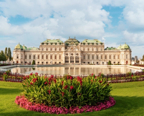 Der königliche Palast in Wien, Österreich.